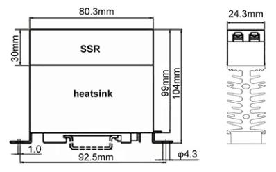 DIN Rail Mount SSR 6